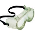 Msa Safety SAFETY WORKS Safety Goggles, AntiFog, Impact, Splash Lens, Vinyl Lens, Vinyl Frame, Clear Frame 10031205